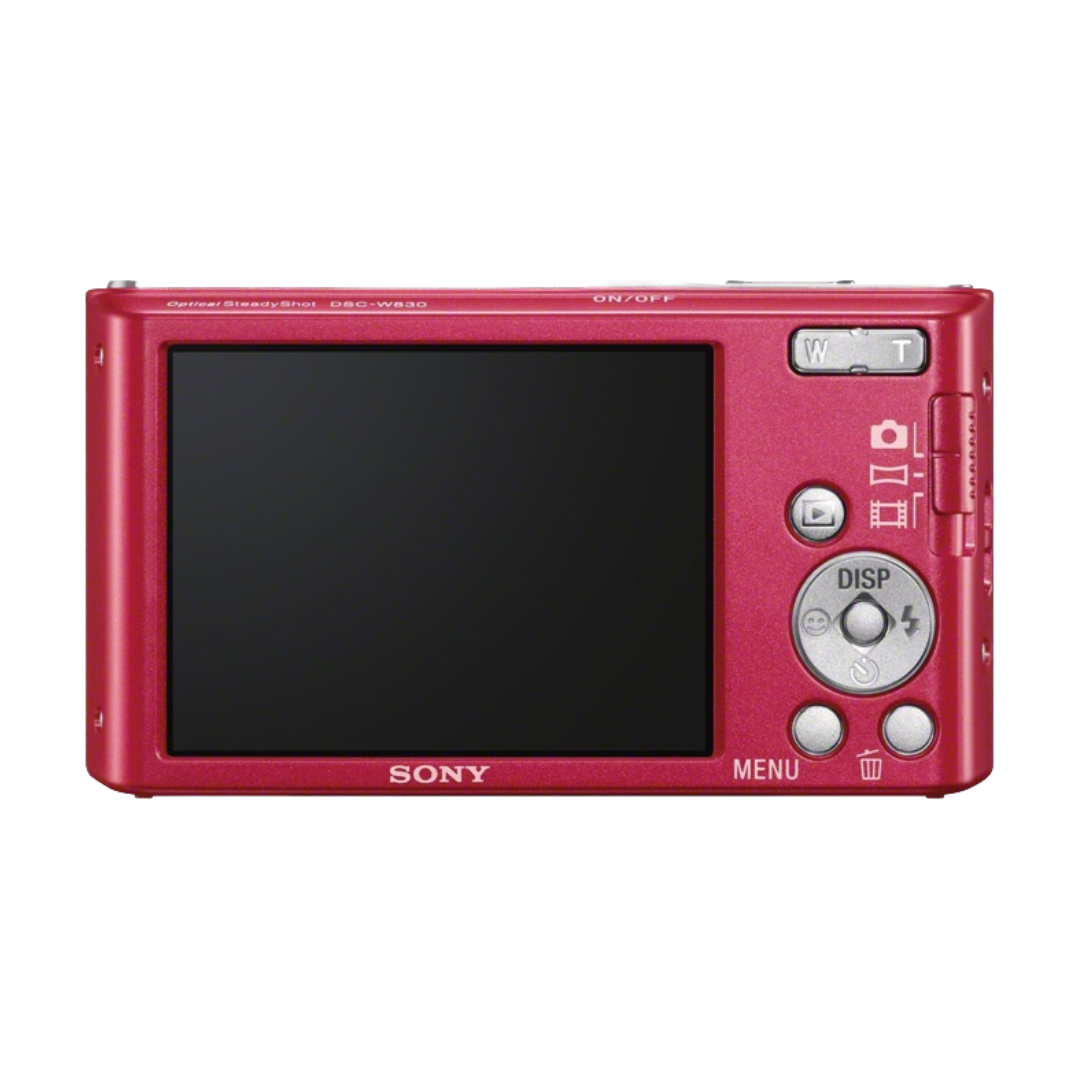 Sony W830 Rouge - Appareil Photo Compact Numérique