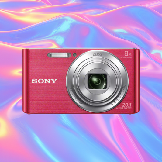 Sony W830 Rouge - Appareil Photo Compact Numérique